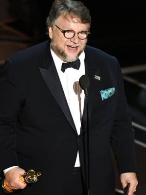 HOLLYWOOD, CA - MARCH 04:  Director Guillermo del Toro accepts Best Director for 'The Shape of Water' onstage during the 90th Annual Academy Awards at the Dolby Theatre at Hollywood & Highland Center on March 4, 2018 in Hollywood, California.  (Photo by Kevin Winter/Getty Images)